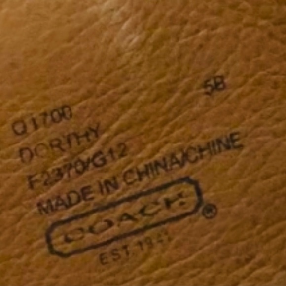 NEW w/out tags Coach Dorothy Wedge Riding Boots - Picture 17 of 17